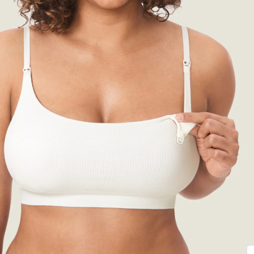 Ribbed Scoop Nursing Bralette