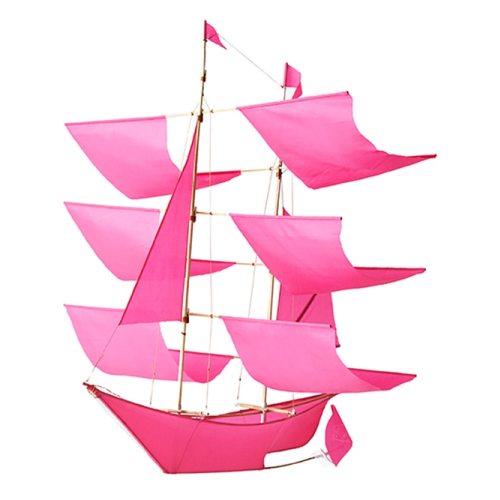 Pink Sailing Ship Kite - Norman & Jules