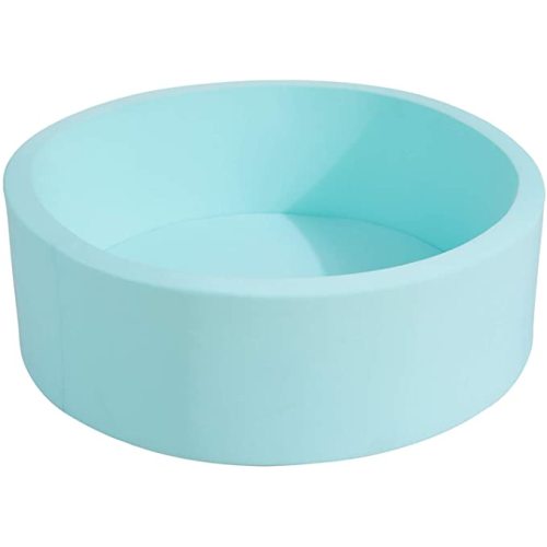 TRENDBOX Memory Foam Sponge Indoor Round Ball Pit for Toddler Children - Light Blue