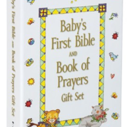 Baby's First Bible and Book of Prayers Gift Set - by Melody Clarkson (Board Book)