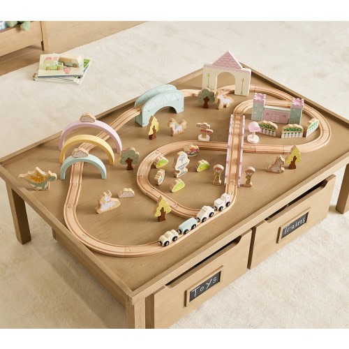 Unicorn Rainbow Princess Train Set