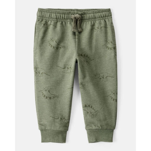 Baby Boy Dinosaur French Terry Jogger - Green - Carter's | Carter's