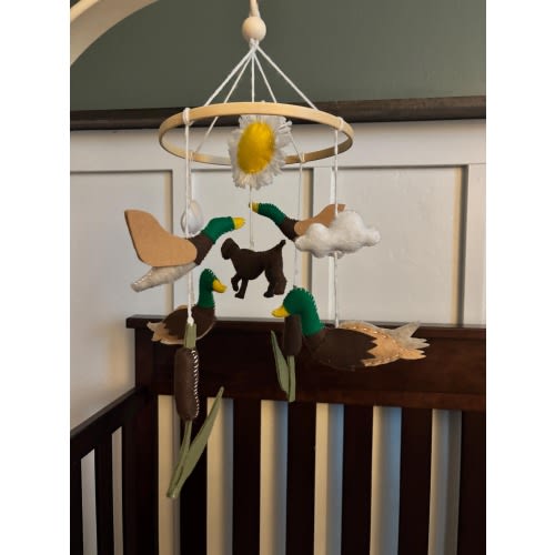 Duck Hunting Baby Nursery Mobile