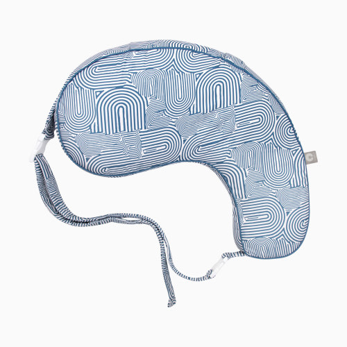 Boppy Uplift Nursing Pillow - Blue Retro Arches