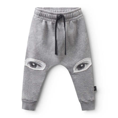 eye patch baggy pants