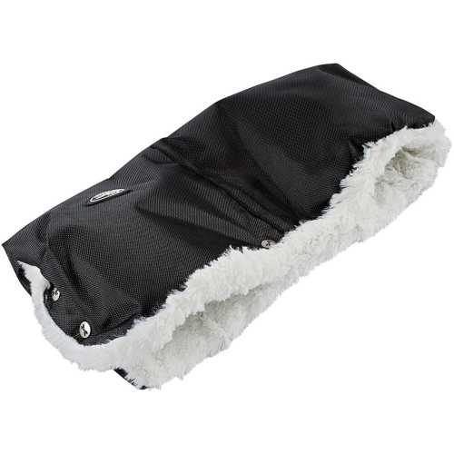 Baby Jogger Plush Stroller Hand Muff - Black