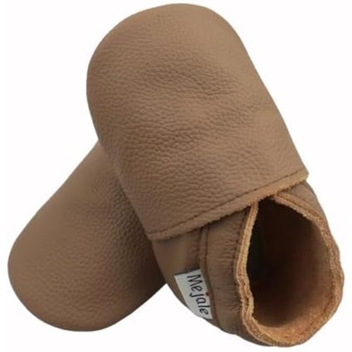 Mejale Baby Boy Girl Shoes Soft Soled Leather Moccasins Anti-Skid Infant Toddler Prewalker