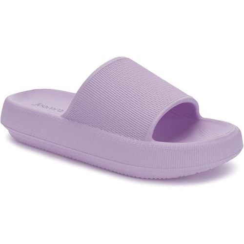 Joomra Pillow Slippers for Women and Men Non Slip Quick Drying Shower Slides Bathroom Sandals | Ultra Cushion | Thick Sole