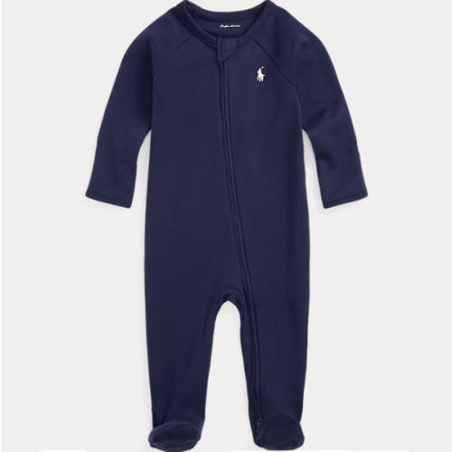 Cotton Interlock Footed Coverall