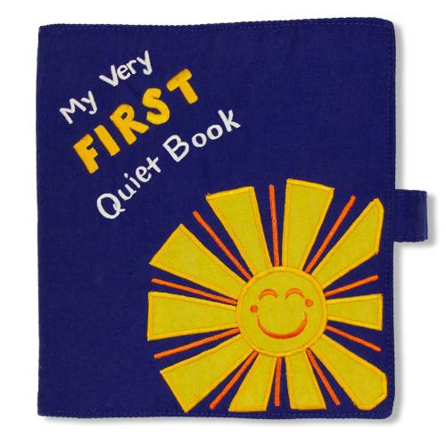 My Very First Quiet Book Cloth Interactive Activity Soft Busy Book for Baby & Toddler by My Growing Season