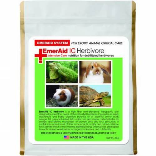 Emeraid IC Herbivore- Intensive Care Diet for Exotic Animals | VetRxDirect | 2kg Powder
