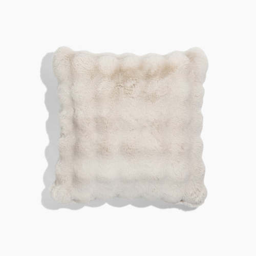 Antique Ivory Bubble Pillow | Lola Blankets