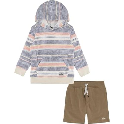 Quiksilver baby-boys 2-Piece Hoodie Sweatshirt and Shorts Set