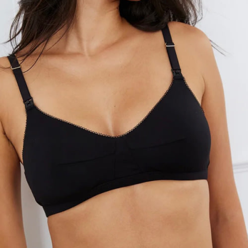 Luxe Nursing Bra - Black