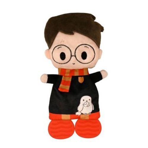 Harry Potter Baby Blanket with Teether Feet: BPA-Free, Supports Emotional Development, Sensory Development, Fine Motor Skills