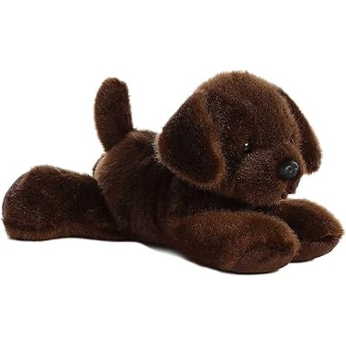 Aurora® Adorable Mini Flopsie™ Lil' Lucky™ Stuffed Animal - Playful Ease - Timeless Companions - Brown 8 Inches
