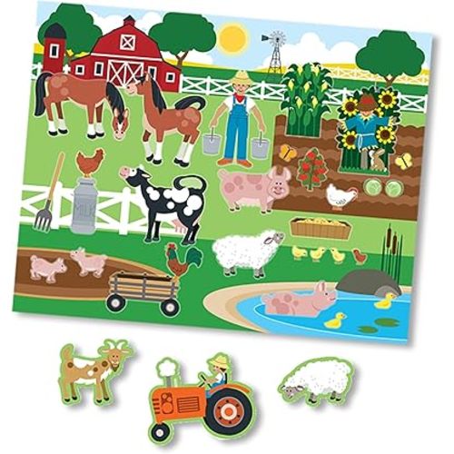 Melissa & Doug Reusable Sticker Pad: Habitats - 150+ Reusable Stickers - FSC Certified