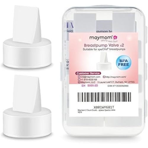 Maymom 2 Count Duckbill Valves for Spectra.Designed for Spectra S1 Spectra S2 Spectra 9 Plus Spectra Dew 350 Spectra Pump Not Original Spectra Pump Parts Spectra S2 Accessories Replace Spectra Valve