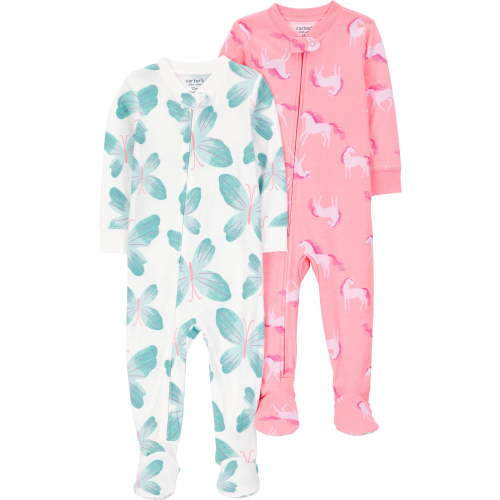 Carter's Child of Mine Toddler Pajama, 2-Pack, One-Piece, Sizes 12M-5T