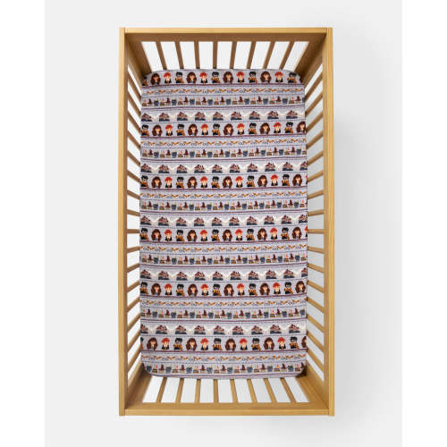 Harry Potter™ Spellbinding Studies Fitted Crib Sheet | Little Sleepies