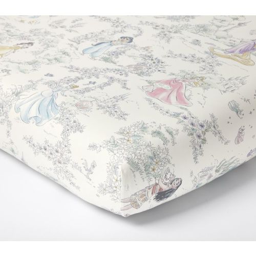 Disney Princess Heritage Organic Crib Fitted Sheet