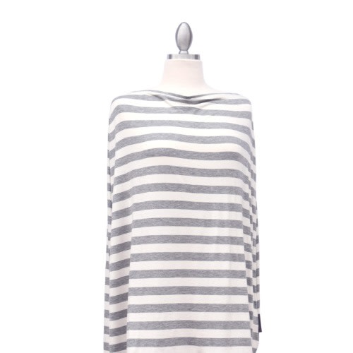 Classic Grey & Ivory Stripe ? Covered Goods