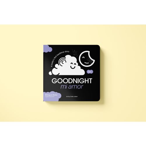 Goodnight Mi Amor, Bilingual High-Contrast Bedtime Book – Spanish & English