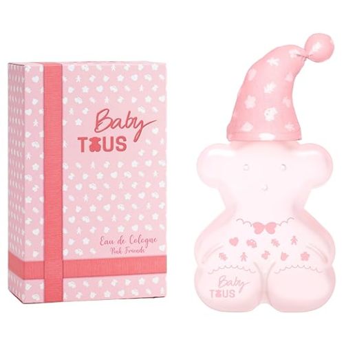 TOUS Baby Cologne for Boys & Girls, Gentle Fresh Scent, Baby Gift 3.4 Fl Oz