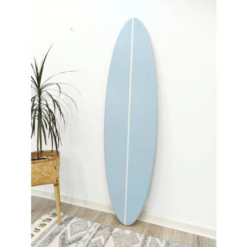 Surfboard wall art decor -  Decorative Surfboard Sign with Custom Colors for Beachy Themed Home Decor Guest book sign