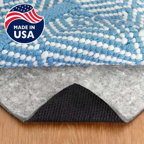 RUGPADUSA, 5'x7', Non-Slip Felt and Rubber Rug Pad (1/4" Thick), Protects Your Floors, Low-VOC, 100% Made in the USA, 2-Year Warranty