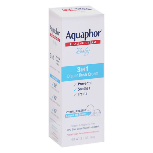 Aquaphor Baby Healing Cream 3 In 1 Diaper Rash Cream