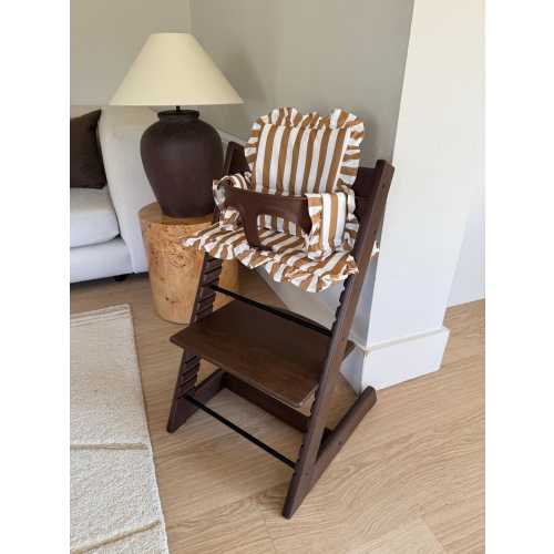 Salted Caramel Ruffle Cushion For Stokke Tripp Trap