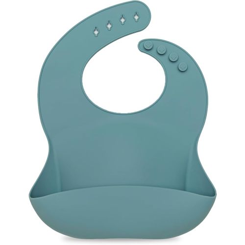 Loulou Lollipop Soft, Waterproof Silicone Feeding Bib