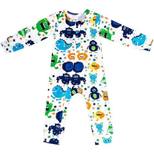 SleepingBaby Soft and Breathable Pajamas with Zipper Convenience for Easy Diaper Changes