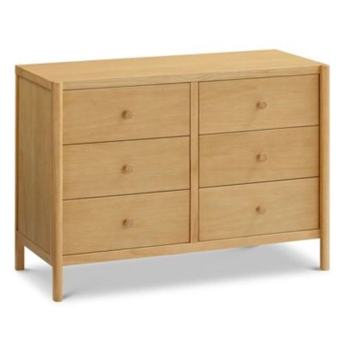 daVinci Birdie 6-Drawer Dresser - Honey