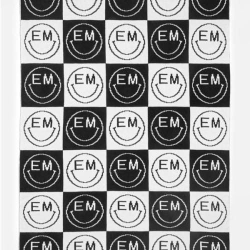 All Smiles Custom “Blanket” - Black/White