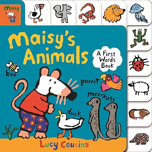 Maisy's Animals: A First Words Book: (A Maisy the Mouse Tabbed Board Book - For Toddlers and Kids Ages 1-3) Board book