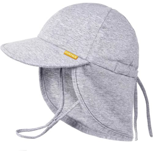 FURTALK Baby Sun Hat UPF 50+ UV Ray Sun Protection Cotton Toddler Hats for Boys Girls