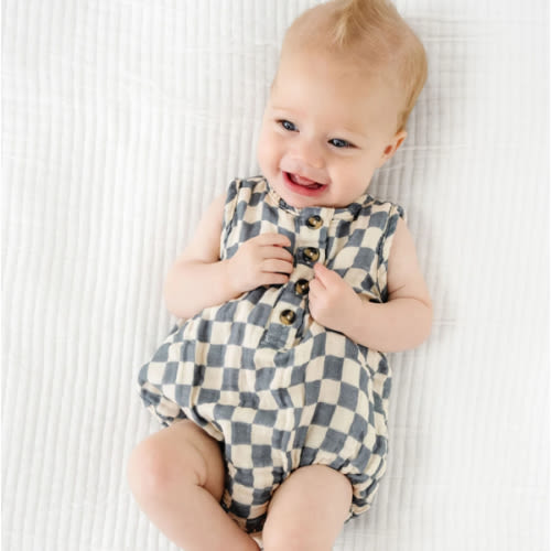Cloud Muslin™ Bubble Romper - Miles