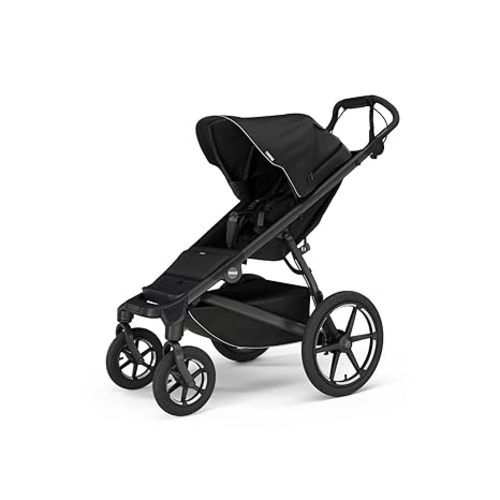 Thule Urban Glide 4-Wheel Single Child All-Terrain Stroller, Full-Suspension System, Air-Filled Tires, Upright seat with Adjustable Recline and Built-in Leg Rest, Baby Stroller | jogging-strollers