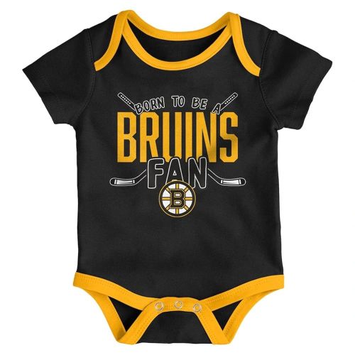 VF Boston Bruins Team Logo One Piece Creeper Bodysuit - Team Colors