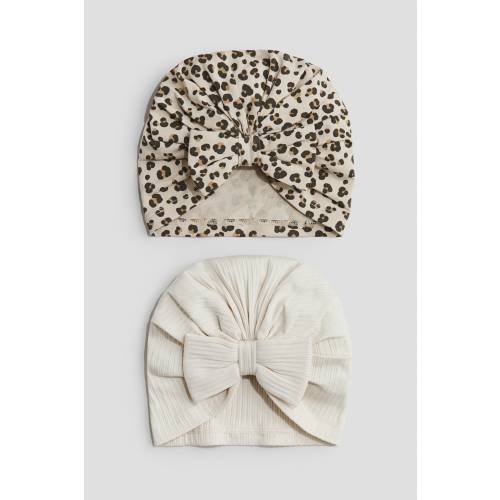 2-PACK KNOT-DETAIL HATS