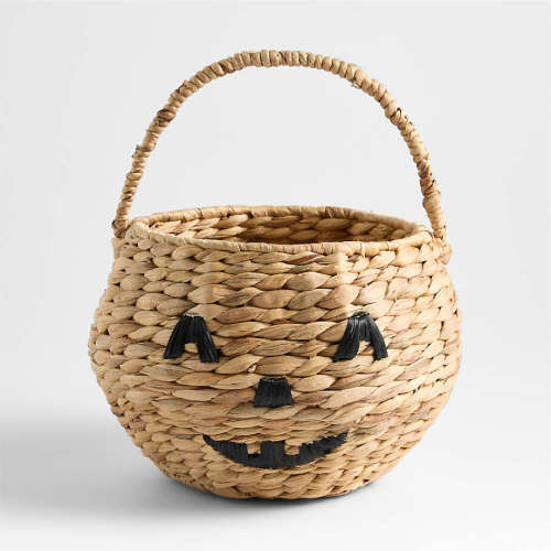 Pumpkin Halloween Trick-or-Treat Kids Basket