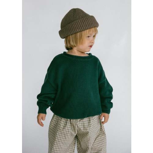 Rollneck Knit- Evergreen