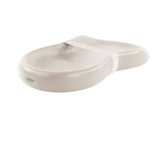 Keekaroo Peanut Changer Baby Vanilla– The Original Made in USA Easy-to-Clean Changing pad and The only Shell Over Foam, Fully Water Repellant