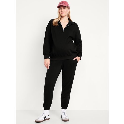 Maternity Rollover-Waist Jogger Sweatpants | Old Navy