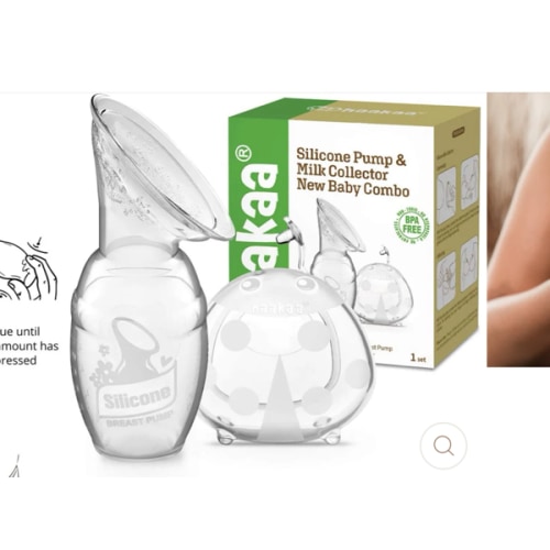 Haakaa Silicone Pump & Milk Collector Combo – Bee Like Kids