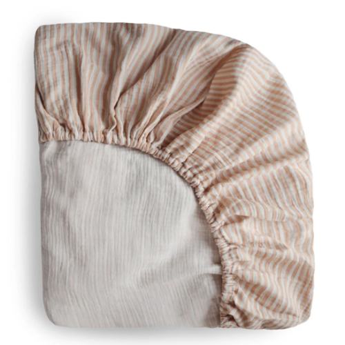 Mushie Extra Soft Muslin Crib Sheet – Babyletto