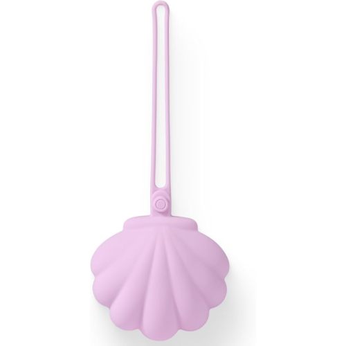 CLYMENE Silicone Pacifier Holder Case, Newborn Paci Holder for Diaper Bag & Stroller, Soft Lilac