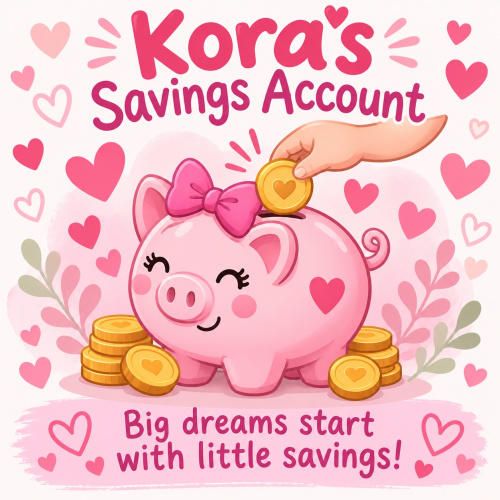 Kora's Savings Account Contribution